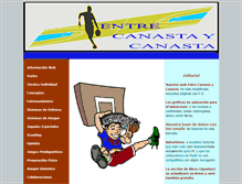 Tablet Screenshot of entrecanastaycanasta.com